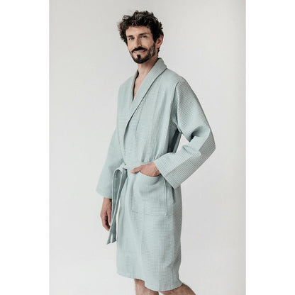 Kos Bathrobe Sea Green