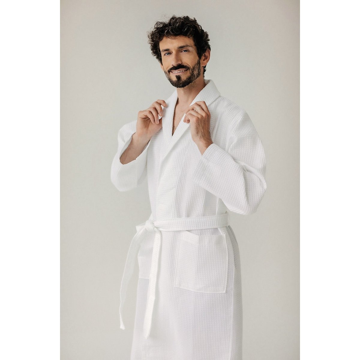 Kos Bathrobe White