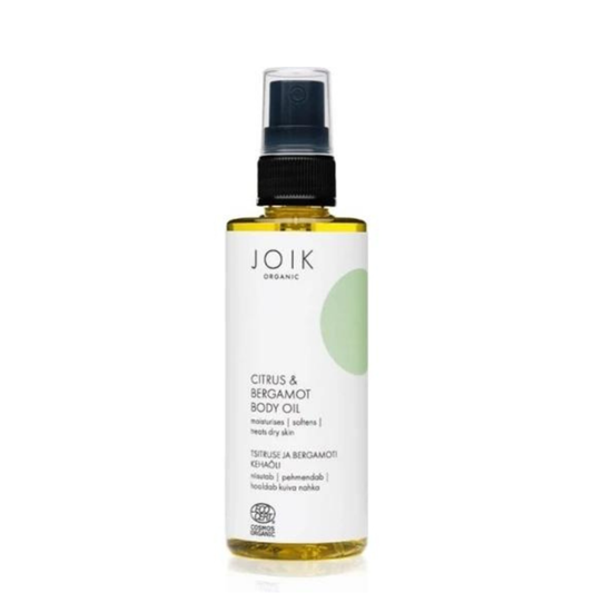 JOIK Organic Vegan Citrus & Bergamot Body Oil 100ml