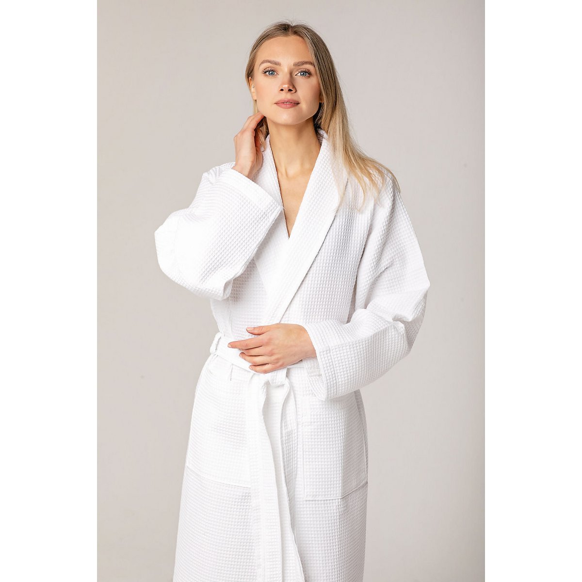 Kos Bathrobe White