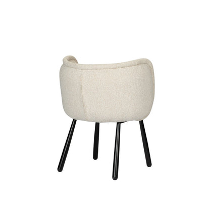 Panda fauteuil white pearl