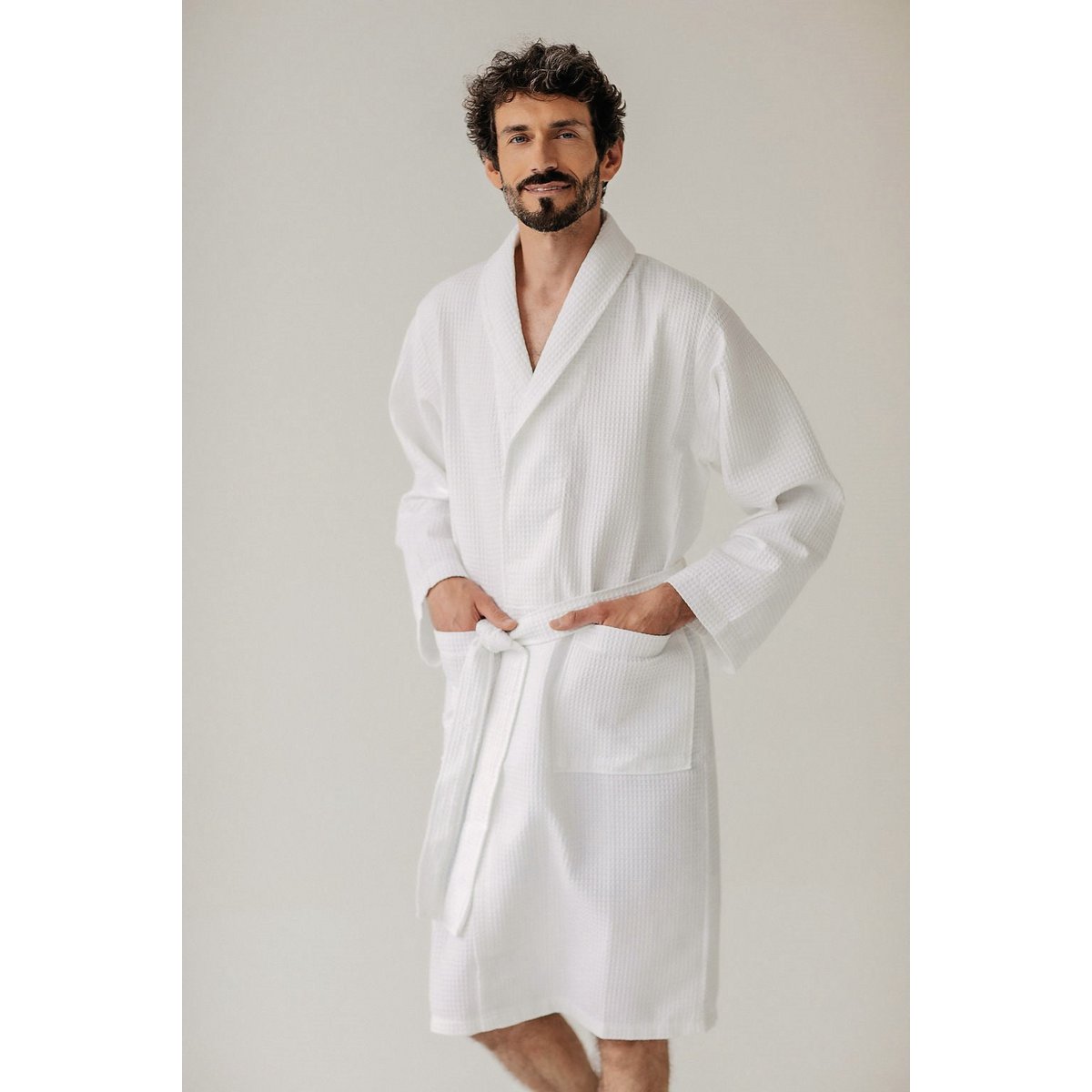 Kos Bathrobe White