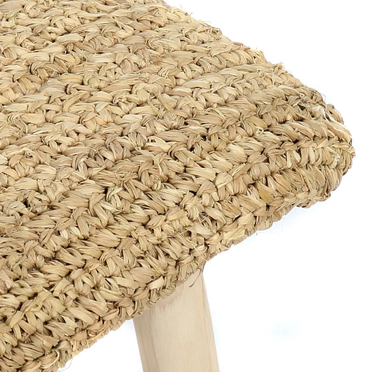 De Raffia Bench - natuurlijk