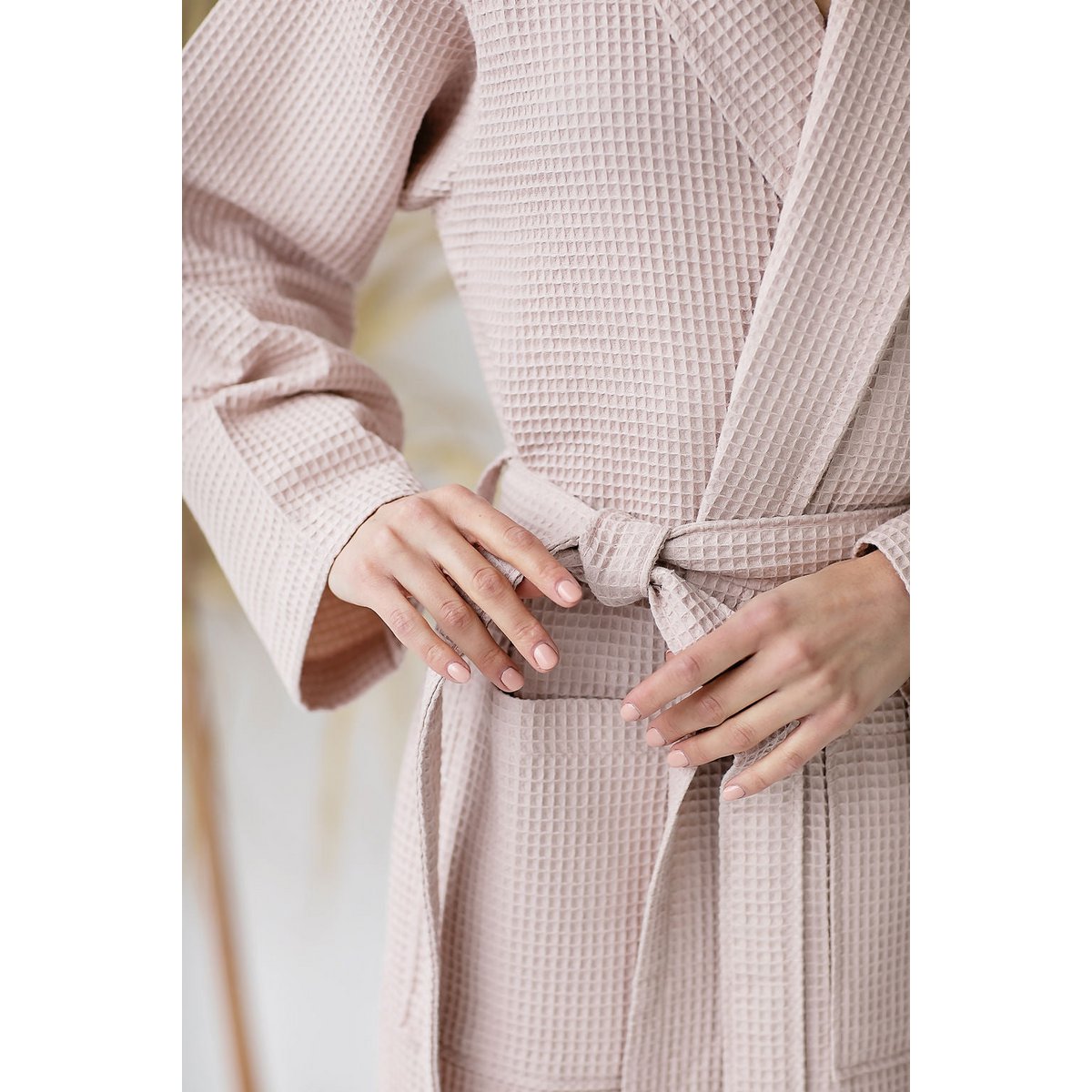 Kos Bathrobe Misty Pink