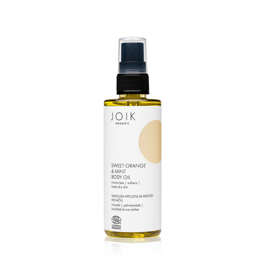 JOIK Organic Vegan Sweet Orange & Mint Body Oil 100ml